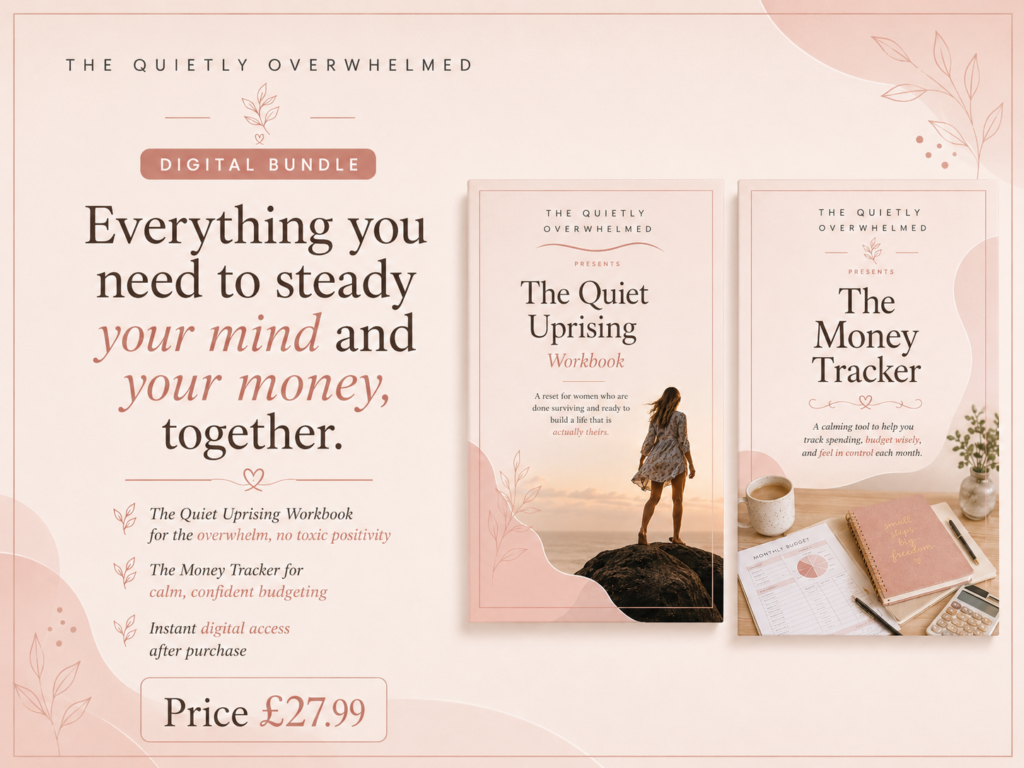 Bundle of The Quiet Uprising Workbook & The Money Tracker