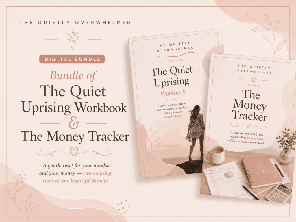 Bundle of The Quiet Uprising Workbook & The Money Tracker